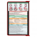 WhiteCoat Clipboard® - Red OB Ultrasonography Edition